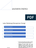 Pengenalan & Regulasi Manajemen Energi