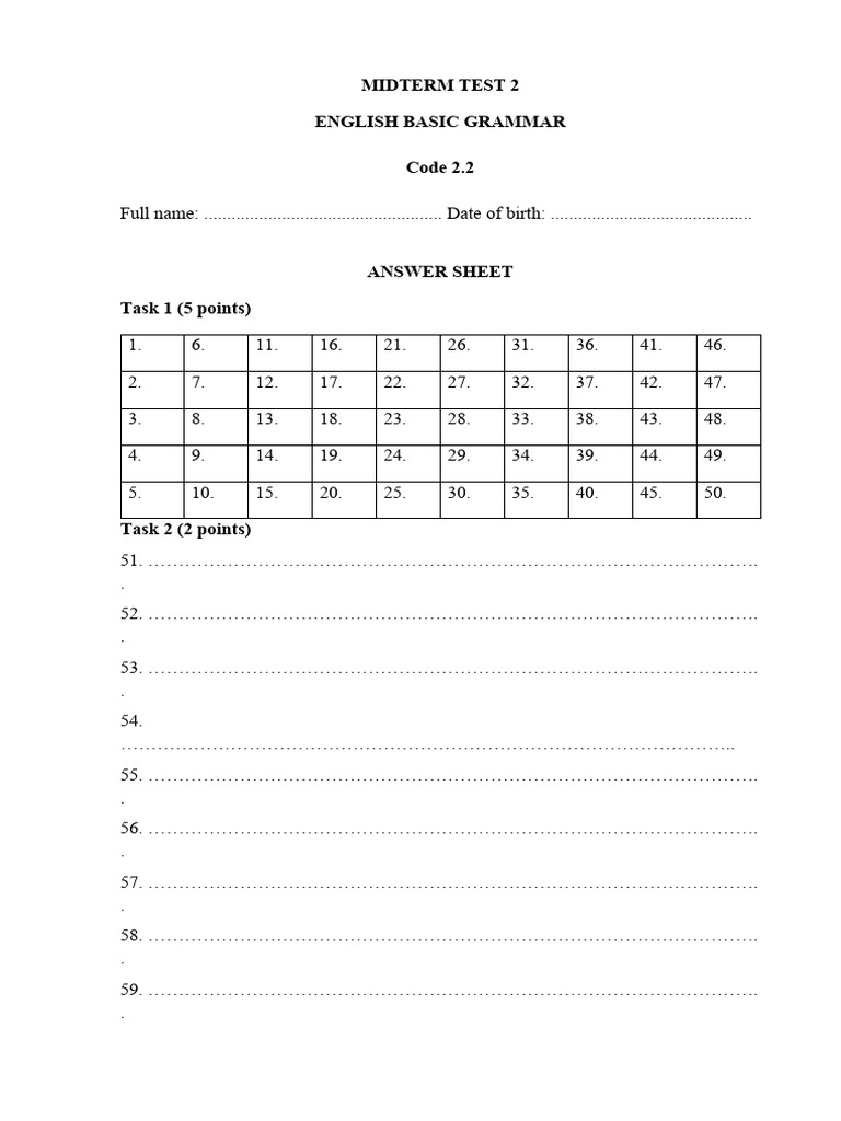 Mid term 2 code 2 npcb pdf