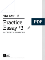 Sat Practice Essay 3 Score Explanations Digital