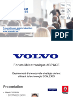 Forum Mecatronique dSPACE 2018 - Presentation Volvo Trucks