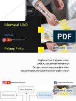 Menyoal Ubd: Wahidin