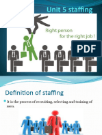 Lesson 5 - Staffing