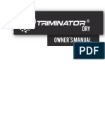 2016 Triminator Dry - Owners Manual - v1.2