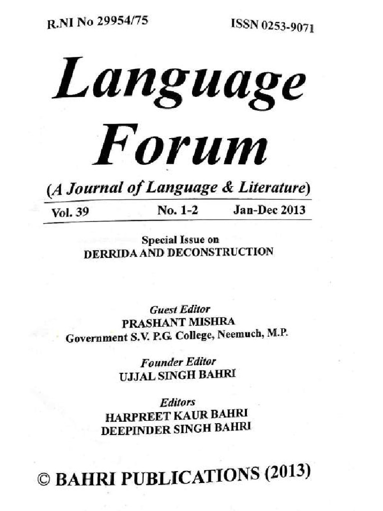 Derrida - Text and Context - Compressed-1-6 | PDF