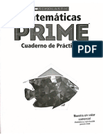 Matemáticas PRIME Cuaderno de Práctica 5