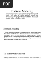 Financial Modeling