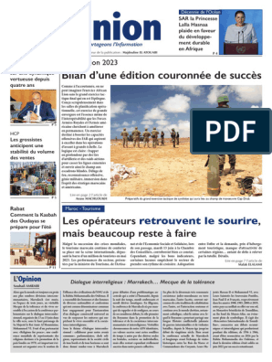 L'Opinion Du 15 Juin 2023