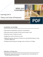 LU04 - Theory and Cost of Production