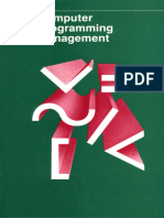 A Practical Guide To Computer Programming Management 1982