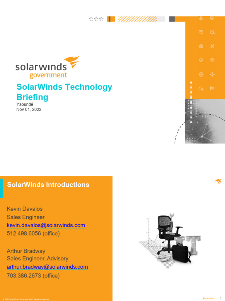 Console d'opérations d'entreprise SolarWinds | PDF | Logiciel | Gestion ...