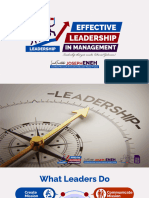 Effective Leadership in Management