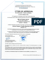 Matco - GOTS Certificate