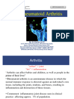 Lecture No.4 Rheumatoid Arthritis by DR Chaman Lal PT