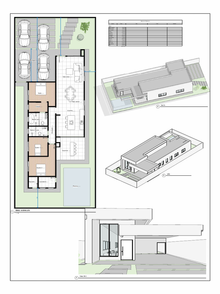 Dimensões de Ambientes Residenciais | PDF