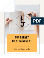 Carnet D'entraînement TUTO