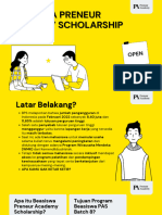 Booklet Beasiswa PAS Batch 8