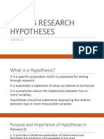 PR2 Q1 W6 7 Research Hypotheses