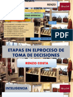 ETAPAS EN ELPROCESO DE TOMA DE DECISIONES