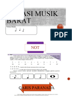 Notasi Musik Barat