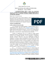 Cámara Nacional de Apelaciones Del Trabajo