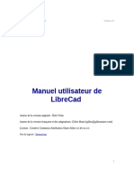 Manuel Utilisateur de LibreCad
