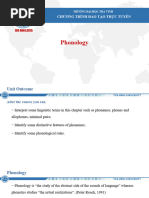 Chapter 3 - Phonology