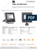 Proyector Area Slim SMD 30 200W CleverGroup22