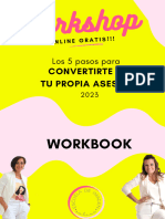 WORKBOOK - Los 5 Pasos para Convertirte en Tu Propia Asesora