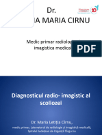 Diagnosticul Radio - Imagistic Al Scoliozei