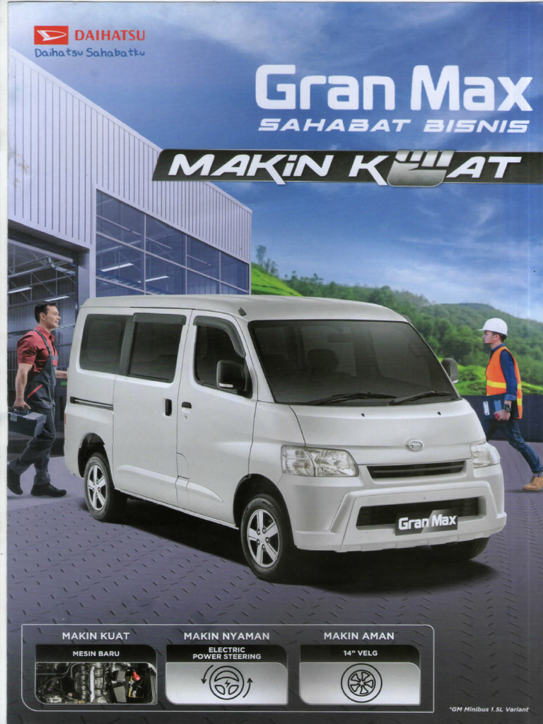 Spesifikasi Daihatsu Grandmax Minibus | PDF