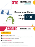 Descartes - e - Hume - Uma - Análise - Comparativa (Filosofia 11º Ano)