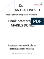 Recuperarea Medicala in Patologia Degenerativa