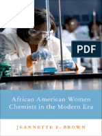 African American Women Chemists in the Modern Era by Brown Jeannette Elizabeth