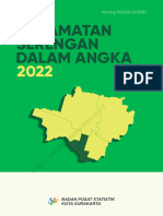 Kecamatan Serengan Dalam Angka 2022