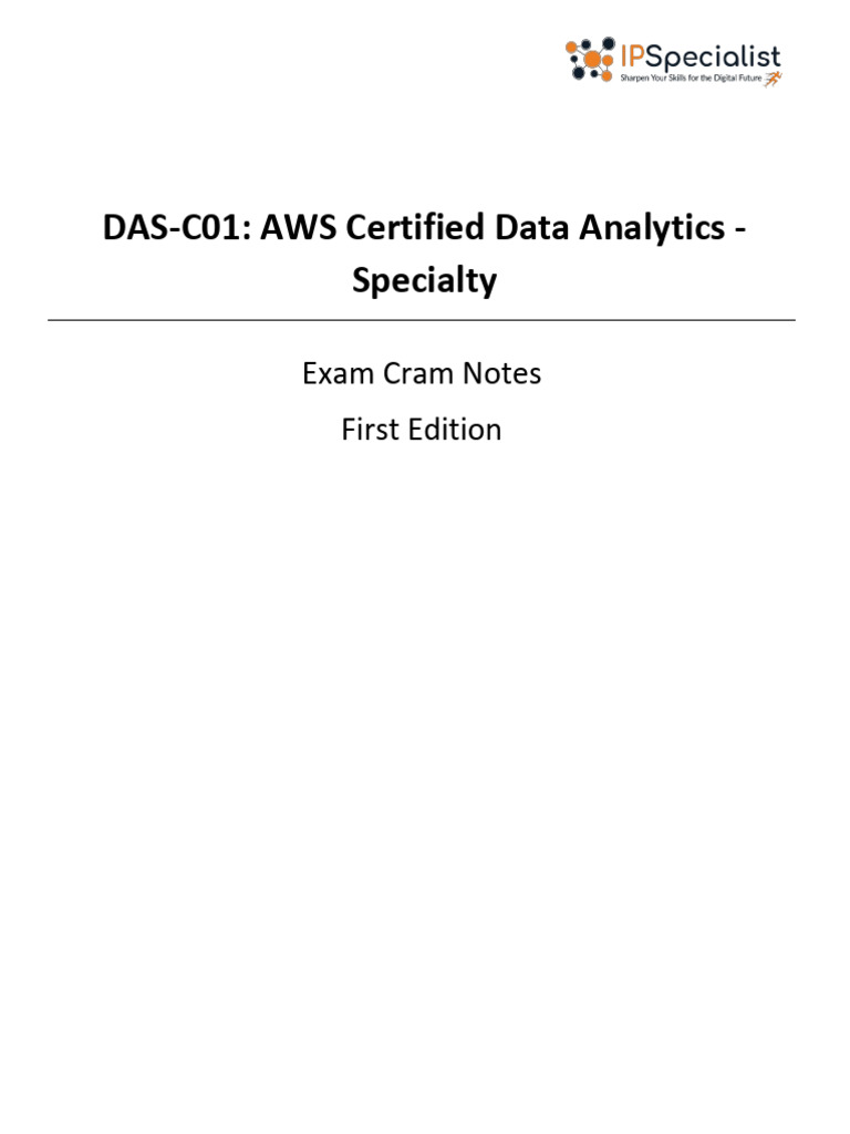 Aws data analytics specialty exam cram notes pdf databases no sql