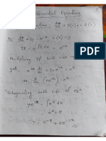 Differential Equation Running