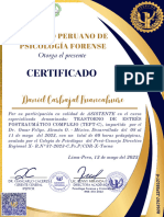 Certificado DCH Tept C