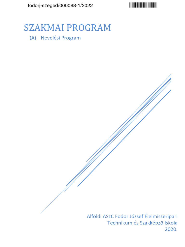 Fodorj-Szeged PedagogiaiProgram 2023-12-27 Nevelesi+program+2020+vegl | PDF