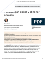 Ver, Agregar, Editar y Eliminar Cookies - DevTools - Chrome For Developers