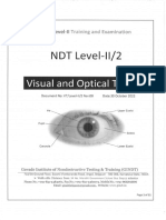 Visual and Optical Testing 