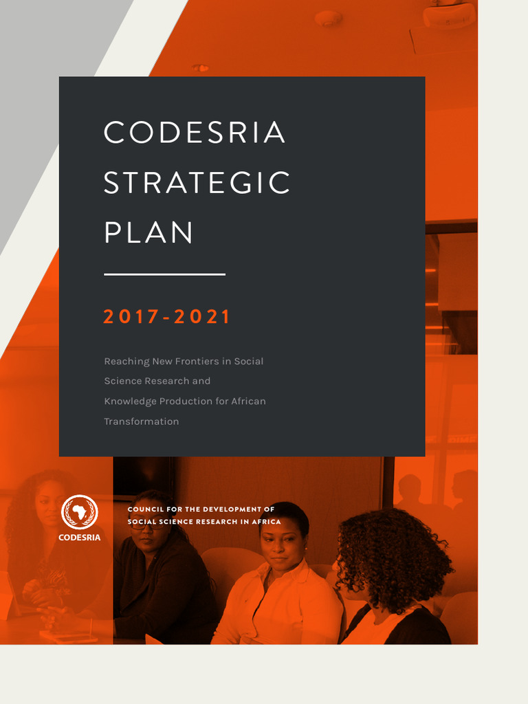 CODESRIA Strategic Plan 2017 2021 English | PDF