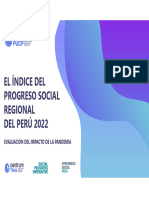 El Progreso Social en El Perú