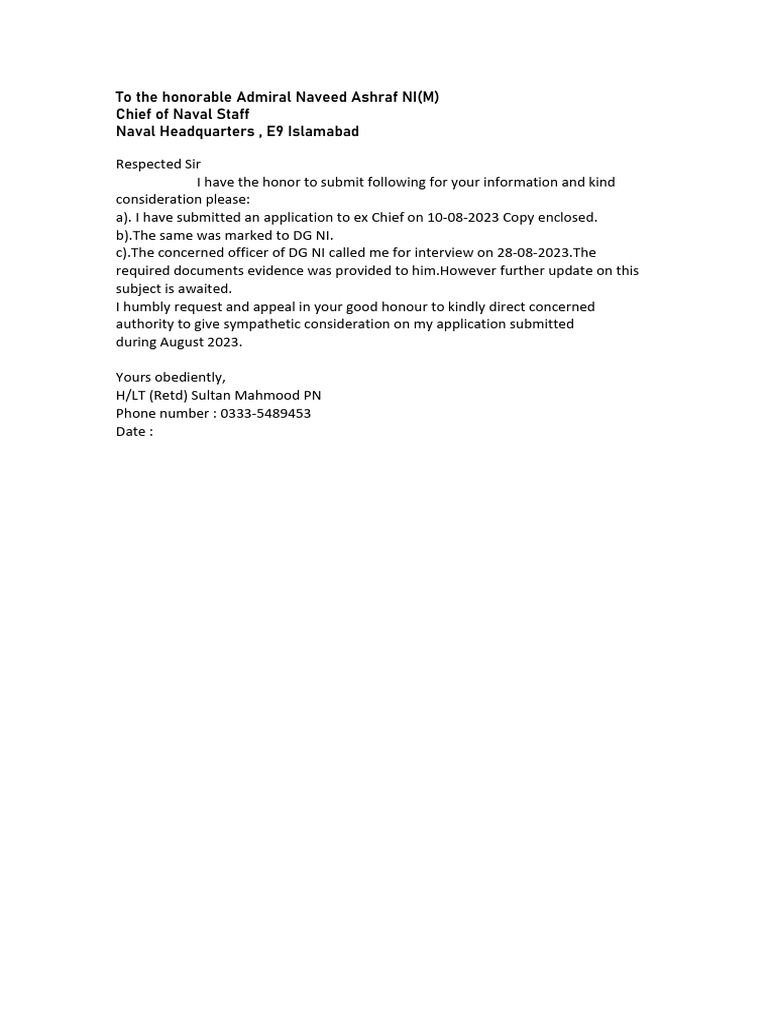 Letter | PDF