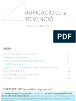 Presentació Ra2 La Planificació de La Prevenció