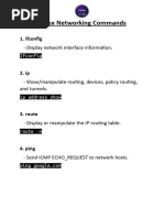 Linux Networking Commands