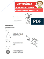 Ejercicios de Solidos Geometricos para Tercero de Primaria