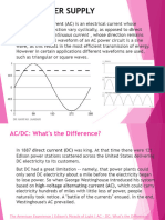 1.0 Week 2 Ac and DC Supply