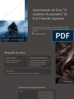 Apresentacao Do Livro O Vendedor de Passados de Jose Eduardo Agualusa