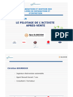 PRESENTATION CB - Indicateurs de Pilotage