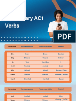 Vocabulary AC1 Verbs